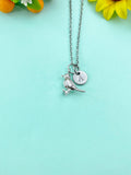 Blue Bird Charm Necklace, N6624