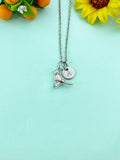 Blue Bird Charm Necklace, N6624