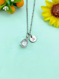 Teardrop Charm Necklace, N6628