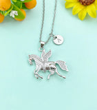 Pegasus Horse with Wings Charm Necklace, N6631
