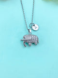 Elephant Charm Necklace, N6641