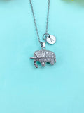 Elephant Charm Necklace, N6641