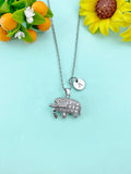 Elephant Charm Necklace, N6641