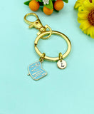 Manicure Set Charm Keychain, Bracelet or Necklace Option, N5661K