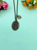 Saint Jude Charm Necklace, San Judas Charm, Personalized Gift, N4667N