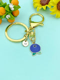 Gold Blueberry Charm Necklace, Fruit Blueberry Charm, N3131K