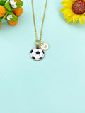 Soccer Ball Charm Necklace, Football, N6653