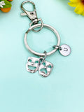 Comedy Tragedy Mask Keychain, N6655K