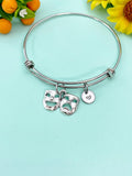 Smile Face Sad Face Comedy Tragedy Drama Mask Charm Bracelet, School Music Theater Arts Gifts, N6655B