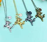 Bucking Bronco Horse Charm Necklace, N6659M