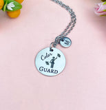 Color Guard Charm Necklace, Senior School Marching Band Jewelry Gift, D595
