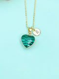 Malachite Necklace, N3391