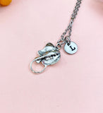 Ocean Manta Ray Fish Necklace, Stingray, N2259N