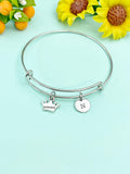 Crown Princess Charm Bracelet Bangle, N6439B