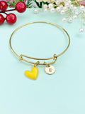 Yellow Heart Bracelet, Sweet Yellow Heart, N4306