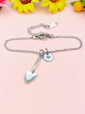Silver Shovel Charm Bracelet, N221BC