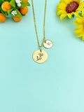 Morning Glory Necklace, September Birth Month Flower Gift, Birthday Gift, N3833