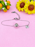 Silver Basketball Charm Bracelet, N6671
