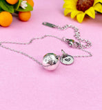 Silver Baseball Softball Charm Bracelet, N6672