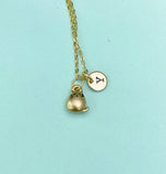 Gold Cute Cat Charm Necklace, N6673