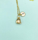 Gold Cute Cat Charm Necklace, N6673