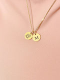 Gold Center Snare Drum Charm Necklace – Percussion Instructor Gift, Marching Band Jewelry, Drummer Appreciation Gift, D599
