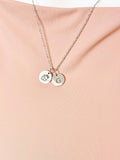 Silver Color Guard Charm Necklace, Marching Band Instructor Jewelry, D601