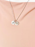 Silver Color Guard Charm Necklace, Marching Band Instructor Jewelry, D601