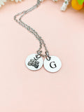 Quint Drum Charm Necklace – Drumline Instructor Gift, Marching Band Jewelry, Percussion Section Appreciation Gift, D603