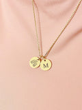 Gold Quad Drum Charm Necklace – Drumline Instructor Gift, Marching Band Jewelry, Percussion Appreciation, D604