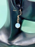 Rose Gold Opalite Earrings, N5705