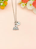 I Love to Read Book Charm Necklace, Bookworm Jewelry, N122