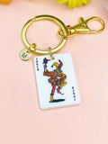 Joker Poker Keychain, Play Card Option, N6077J