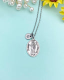 Saint Jude Charm Necklace, Appreciation Gift, N6676