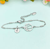 Basketball Charm Silver or Gold Bracelet, N5806
