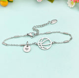 Basketball Charm Silver or Gold Bracelet, N5806