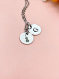 Silver Cello Charm Necklace – Orchestra Teacher Gift, String Musician Jewelry, Cellist Appreciation Pendant, D598