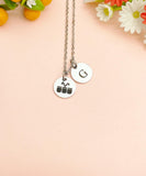 Tenor Drum Charm Necklace – Drumline Instructor Gift, Marching Band Jewelry, Percussion Player Appreciation, D607
