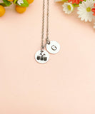 Tenor Drum Charm Necklace – Drumline Instructor Gift, Marching Band Jewelry, Percussion Player Appreciation, D607