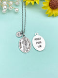 Saint Jude Charm Necklace, Appreciation Gift, N6676