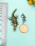 Silver Alligator Keychain, N1892S