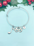 School Music Theater Drama Bracelet, Comedy Tragedy Mask Charm, Actor Theater Arts Gifts, N4654A