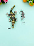 Silver Alligator Keychain, N1892S