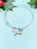 Dachshund Dog Charm Bracelet or Necklace, Pet Lover Gift, Personalized Gift, N245A