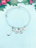 School Music Theater Drama Bracelet, Comedy Tragedy Mask Charm, Actor Theater Arts Gifts, N4654A