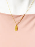 Gold Abacus Necklace Birthday Gifts, N5196A