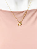 Gold Dinosaur Charm Necklace, Cute Dinosaur Fan Gifts, N5794
