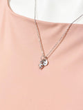 Tiny Duckling Duck Charm Necklace, N6449