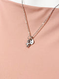 Tiny Duckling Duck Charm Necklace, N6449