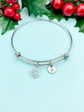 Silver or Gold Water Polo Charm Bracelet, N5801W